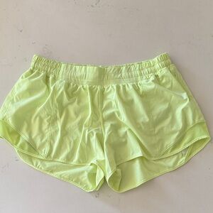 Lulu lemon lime green shorts